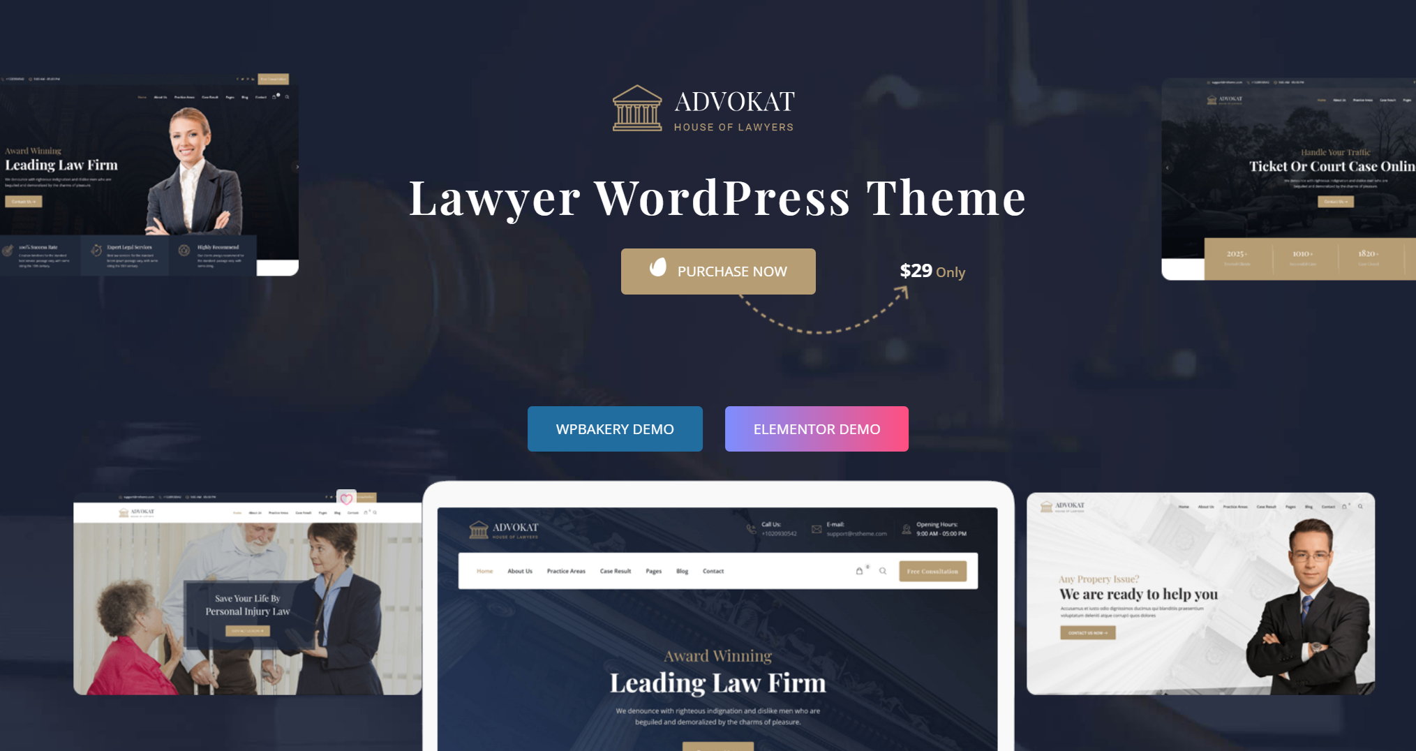 free download Advokat Lawyer & Law Firm WordPress Theme nulled