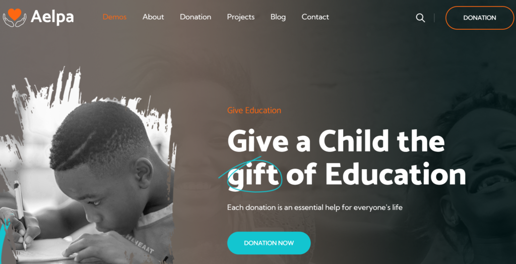free download Aelpa - Nonprofit Charity WordPress Theme nulled