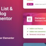 free download Changelog & Custom List for Elementor – Logger nulled