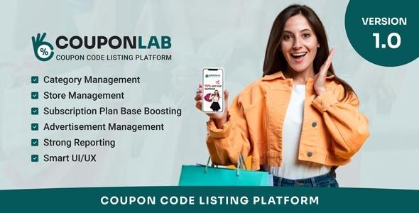 free download CouponLab - Coupon Code Listing Platform nulled