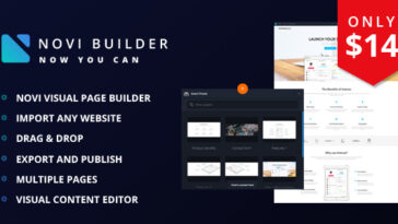 free download Novi - HTML Page Builder & Visual Content Editor nulled