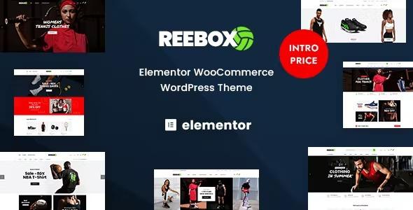 free download Reebox - Elementor WooCommerce WordPress Theme nulled