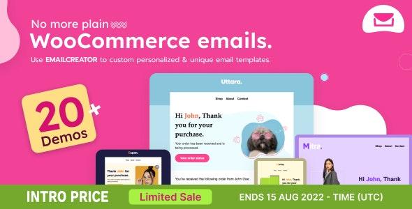 free download WooCommerce Email Template Customizer - Email Creator nulled