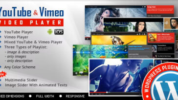 free download youtube vimeo video player and slider wp plugin nulled