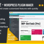 free download iWP-DevToolz (Pro) - WordPress Plugin Maker + Code Generator nulled