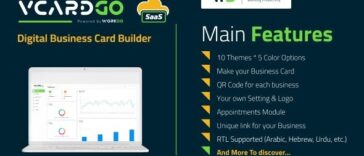 vCardGo SaaS – Digital Business Card Builder Nulled