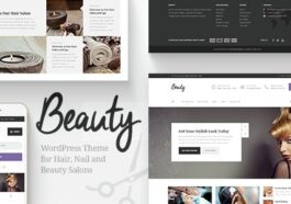 Beauty Hair Salon & Spa WordPress Theme Nulled Free Download