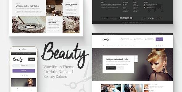 Beauty Hair Salon & Spa WordPress Theme Nulled Free Download