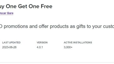 Buy One Get One Free WooCommerce Nulled Free Download