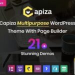 Capiza Multipurpose Business & Agency WordPress Theme Nulled