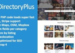 Directory Plus Business Nulled Directory PHP Script Free Download