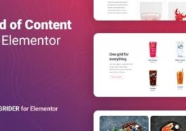 Grider Nulled Grid of Content and Products for Elementor Free Download