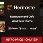Heritaste – Restaurant WordPress Theme Nulled