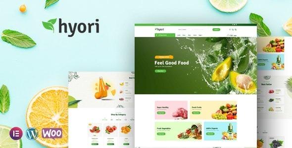 Hyori Organic Food WooCommerce Theme Nulled Free Download
