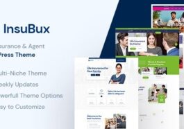 Insubux – Insurance Company WordPress Theme Nulled