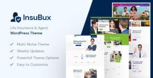 Insubux – Insurance Company WordPress Theme Nulled
