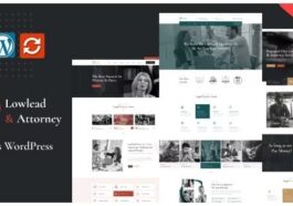 Lowlead Attorney & Lawyers WordPress Theme Nulled