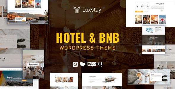 LuxStay Hotel & BnB WordPress Theme Nulled Free Download