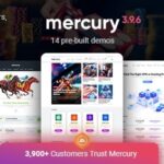 Mercury Gambling & Casino Affiliate WordPress Theme. News & Reviews Nulled Free Download