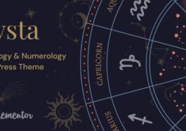 Mysta Nulled Astrology & Numerology WordPress Theme Free Download