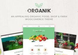 Organik Organic Food Store WordPress Theme Nulled Free Download