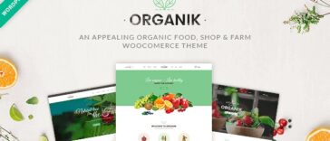 Organik Organic Food Store WordPress Theme Nulled Free Download