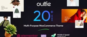 Outfie Multipurpose WooCommerce Theme Nulled