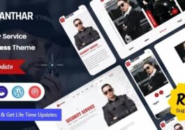 Panthar Private Security & CCTV Service WordPress Theme + RTL Nulled