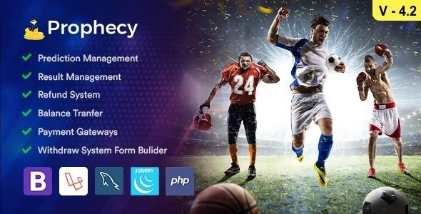 Prophecy – An Online Betting Platform Nulled