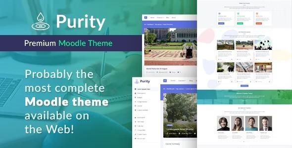 Purity – Premium Moodle Theme Nulled