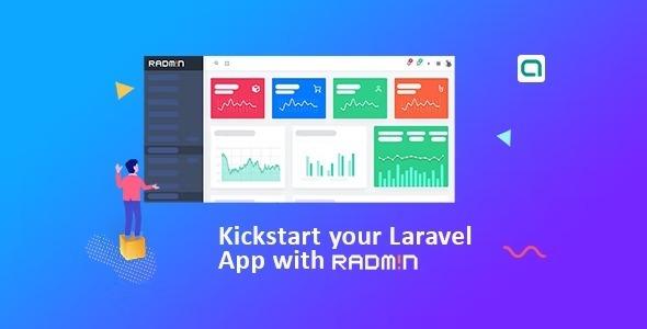 Radmin Nulled Laravel Admin starter with REST API, User Roles & Permission Free Download