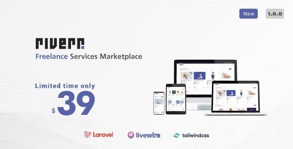 Riverr Freelance Services Marketplace Nulled