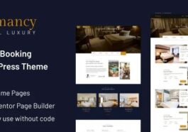 Romancy Nulled Hotel Booking WordPress Theme Free Download