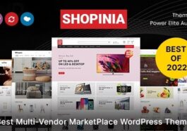 Shopinia – Multipurpose WooCommerce Theme Nulled