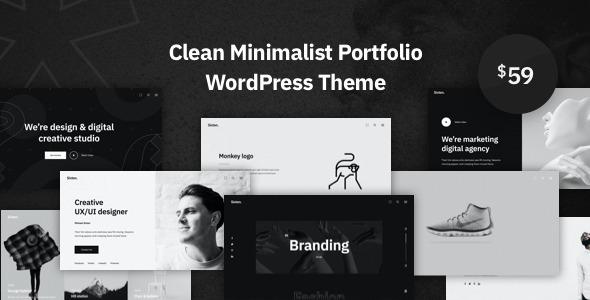 Sixten – Minimalist Portfolio WordPress Theme Nulled