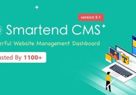 SmartEnd CMS Laravel admin dashboard Nulled Free Download