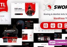 Sword Martial Arts Boxing WordPress Theme + RTL Nulled