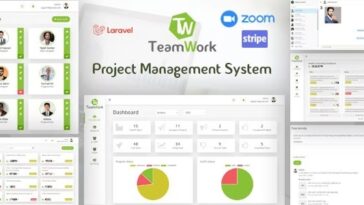 TeamWork Laravel Project Management System Nulled