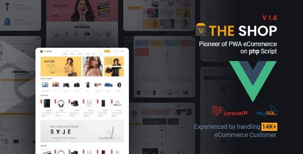 The Shop PWA eCommerce cms Nulled Free Download