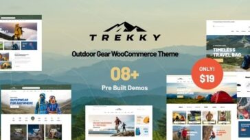 Trekky Nulled Outdoor Gear WooCommerce Theme Free Download
