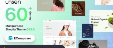 Unsen Multipurpose Shopify Theme OS2.0 Nulled Free Download