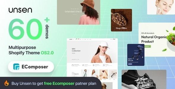 Unsen Multipurpose Shopify Theme OS2.0 Nulled Free Download