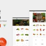 Vegan Food Organic Store Responsive WooCommerce WordPress Theme Nulled Free Download