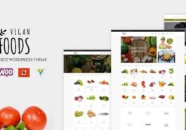 Vegan Food Organic Store Responsive WooCommerce WordPress Theme Nulled Free Download