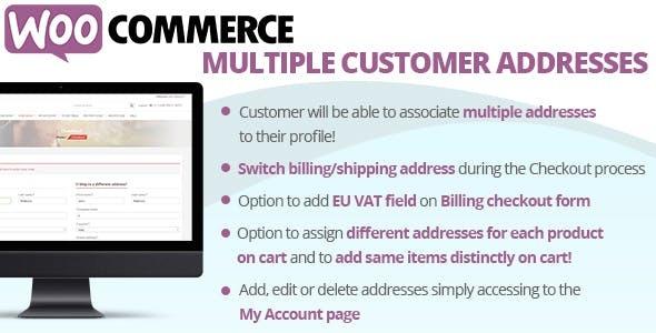 WooCommerce Multiple Customer Addresses Nulled Free Download