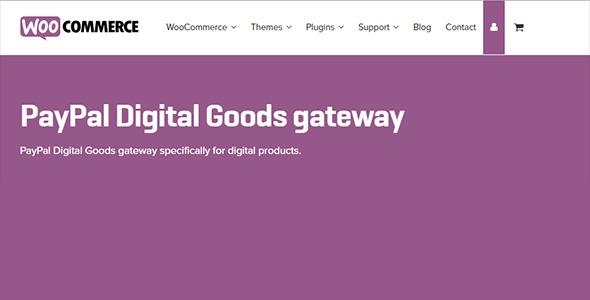 WooCommerce PayPal Digital Goods Nulled