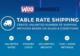 WooCommerce Table Rate Shipping Nulled