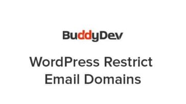 WordPress Restrict Email Domains Nulled Free Download