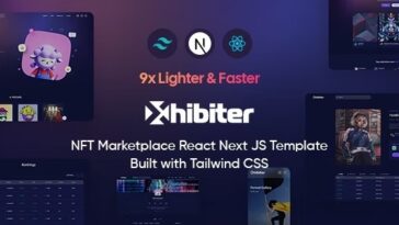 Xhibiter NFT Marketplace React NextJS Template Nulled