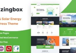 Zingbox Wind & Solar Energy WordPress Theme Nulled